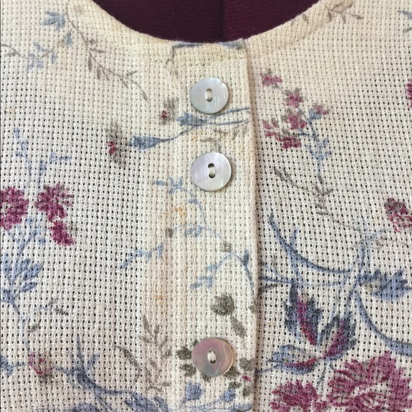 Flattering linen/rayon fitted waist front buttons - Picture 2 of 8
